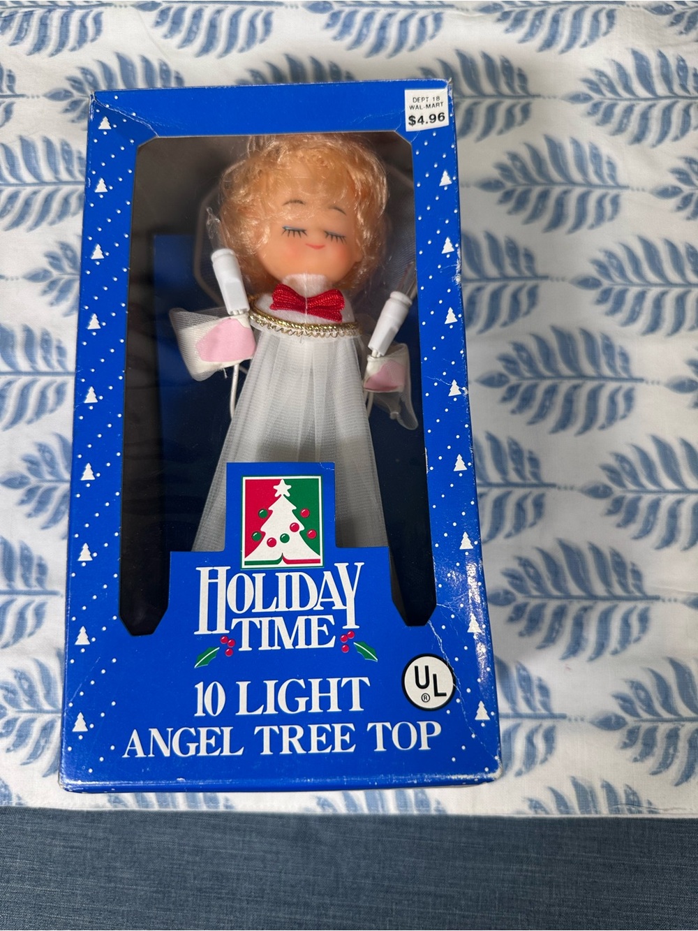 Vintage Angel Light Tree Top